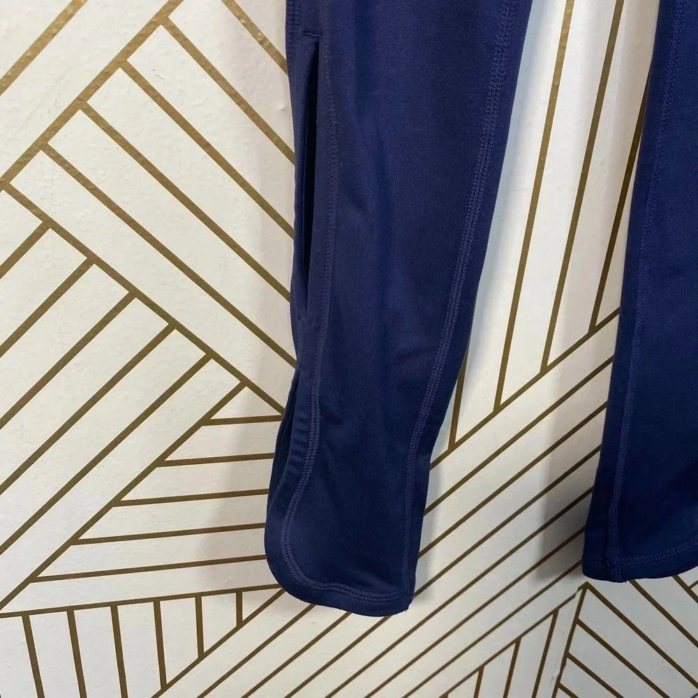 Free‎ People High-Rise 3/4 Infinity Leggings Navy